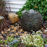 18in Staked Slate Sphere Fountain Kit_01